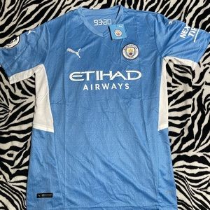 Manchester City 21-22 Home Jersey